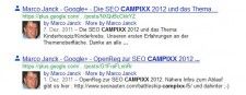 Mit Google+ Headlines in die SERPs