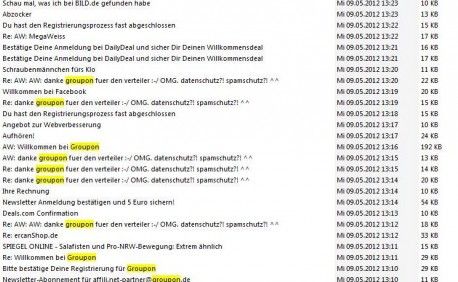 Groupon-Spam-Fiasko über Affiliate-Mailingliste