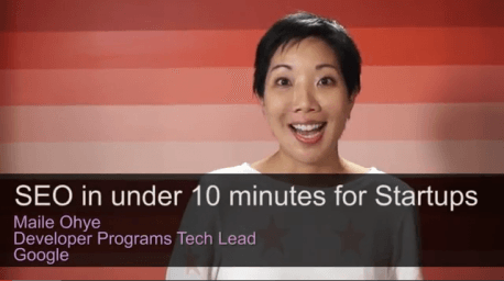 Google: Startup-Video-Tutorial für SEO