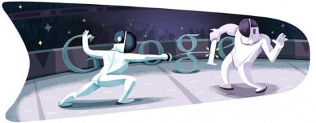 Google Doodle von heute: Fechten