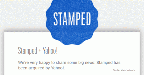 Yahoo schluckt Social Start-Up Stamped