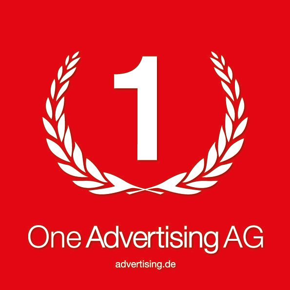 One Advertising AG - Logo - Quadrat - Rot