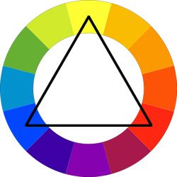 Psychology of Colors - Triadic