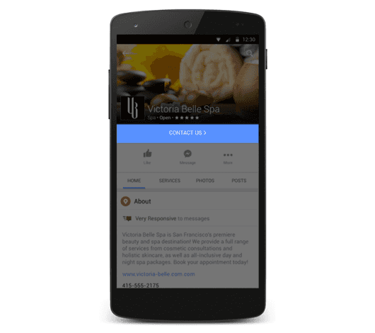 Facebook Mobile Update: Neue CTAs