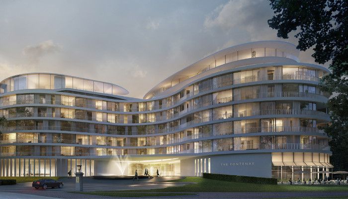 So soll das Hotel Ende des Jahres aussehen, © THE FONTENAY Hamburg