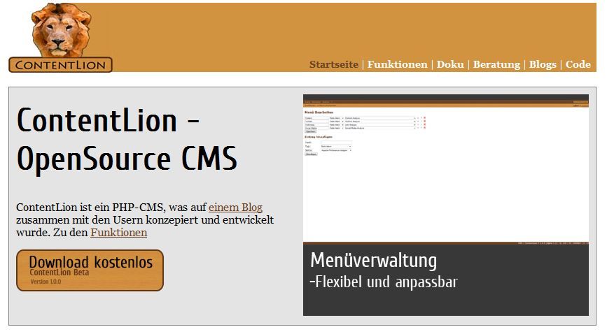 ContentLion startet Beta-Phase für CMS