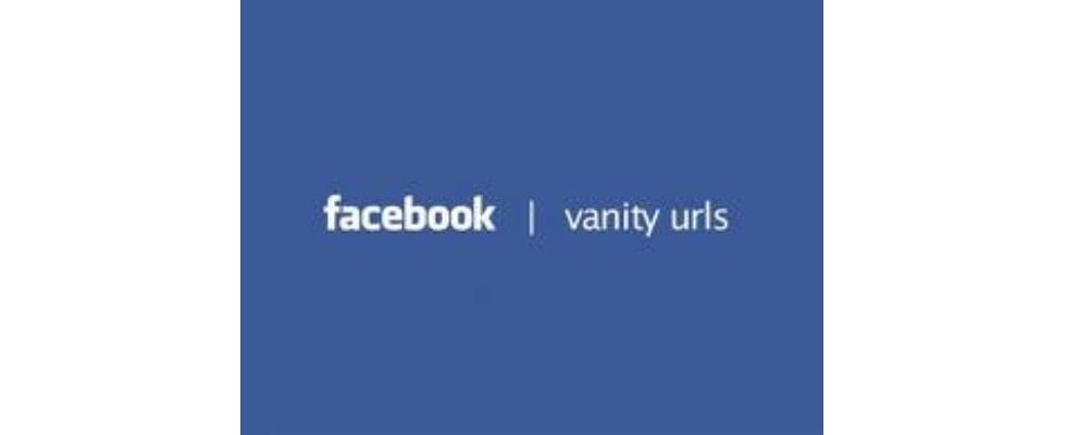 Facebook: Vanity URL für Fanpages verändern