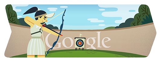 Google Doodle von heute: Bogenschießen
