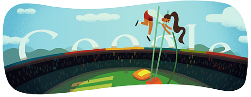 Google Doodle von heute: Stabhochsprung
