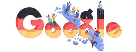 Google Doodle von heute: Tag der deutschen Einheit