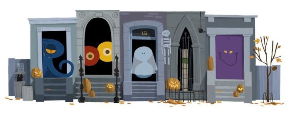 Google Doodle von heute: Happy Halloween!