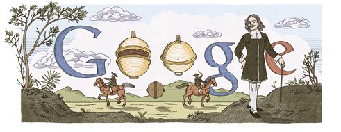 Google Doodle von heute: 410. Geburtstag von Otto von Guericke