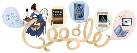 Google Doodle von heute: Ada Lovelaces