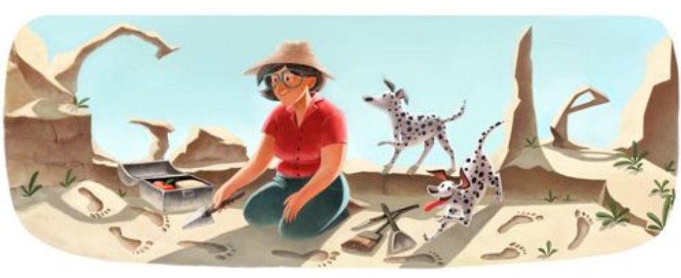 Google Doodle von heute: Mary Leakey