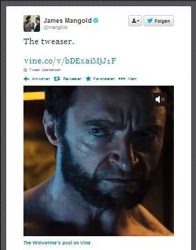 „The Wolverine“ feiert Trailer Premiere bei Vine