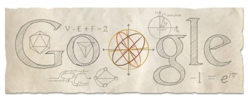 Google Doodle von heute: Leonhard Euler