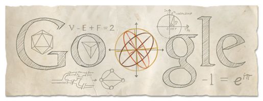 Google Doodle von heute: Leonhard Euler