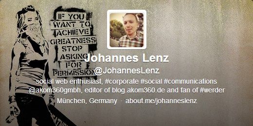 Johannes Lenz Twitter