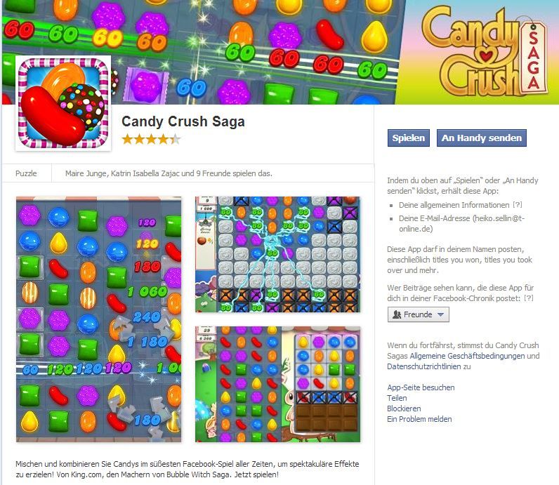 927 Millionen Stunden verbringen User monatlich mit Facebook-Games