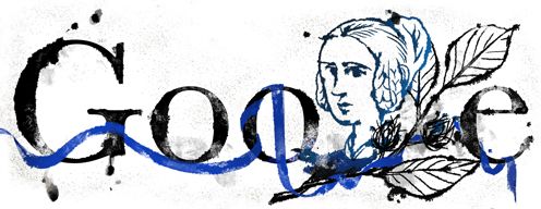 Google Doodle von heute: Annette von Droste-Hülshoff, die Dame auf dem 20-DM-Schein