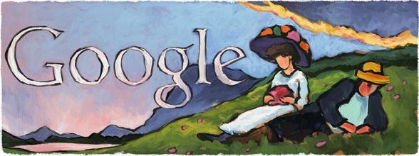 Google Doodle von heute: Gabriele Münter