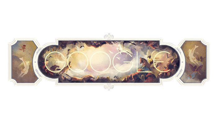 Google Doodle von heute: Giambattista Tiepolo – seine Werke sind auch in Bayern zu sehen