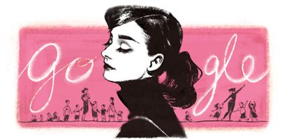 Google Doodle von heute: Audrey Hepburn