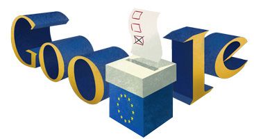 Google Doodle von heute: Europawahl 2014