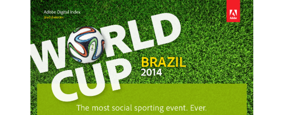 Adobe Digital Index: WM 2014 ist größtes Social-Media-Event aller Zeiten