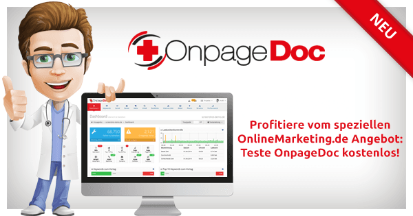 Tool-Check: Ganzheitliches SEO mit OnpageDoc [Sponsored Post]