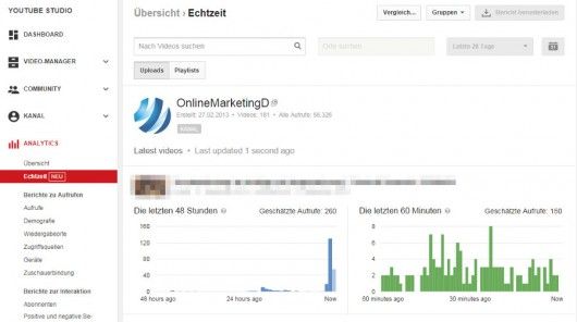YouTube Real-Time Analytics
