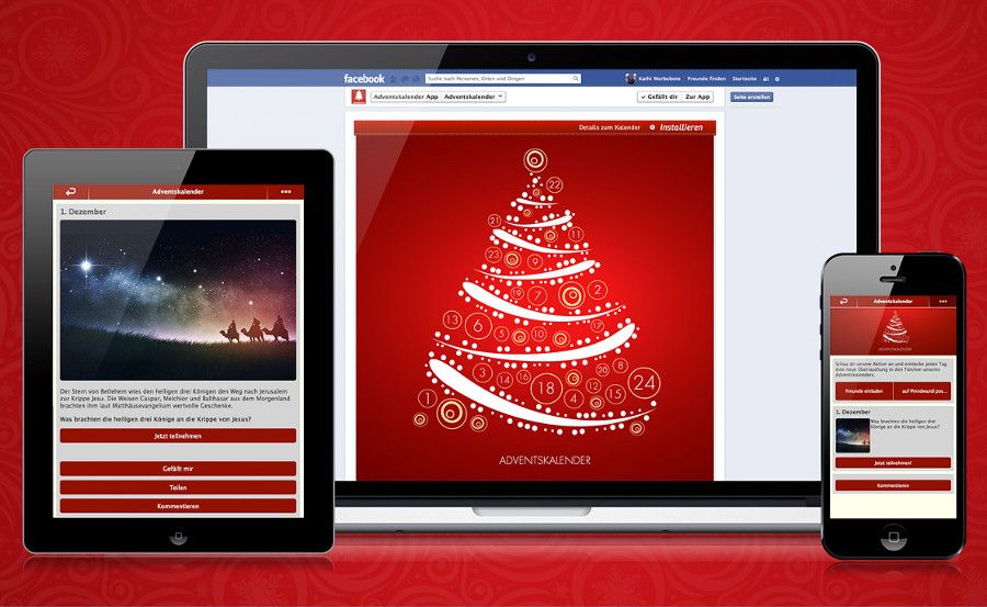 Die Vorteile eines individuellen Facebook-Adventskalenders [Sponsored]