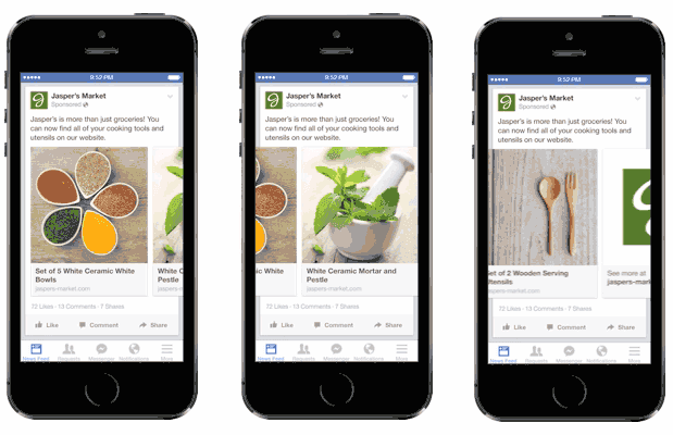 Facebook Multi-Product-Ads: der Turbo für die Xmas Vermarktung