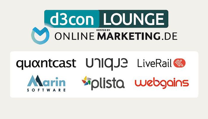 d3con-Lounge wird auch 2015 von OnlineMarketing.de veranstaltet