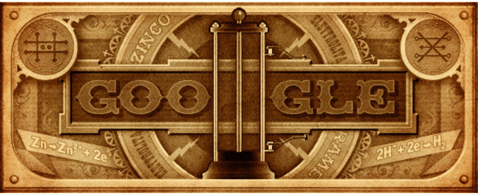 Google Doodle von heute: Alessandro Volta