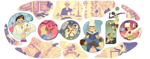 Google Doodle von heute: Internationaler Frauentag 2015