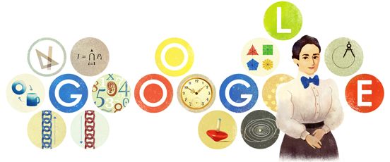 Google Doodle von heute: Emmy Noether