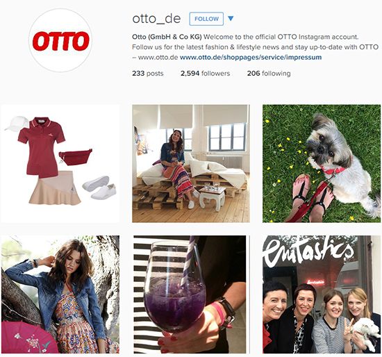 Otto auf Instagram
