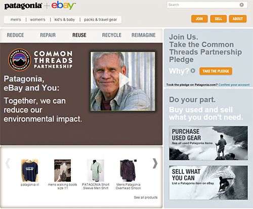 Kollaboratives Marketing zwischen eBay und Patagonia