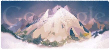 Google Doodle von heute: Erstbesteigung des Mont Blanc