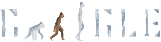 Google Doodle von heute: Australopithecus Afarensis
