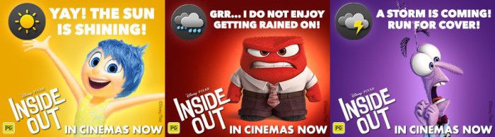 Programmatic Creative Kampagne für den Film Inside Out