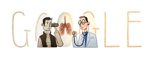 Google Doodle von heute: René Laënnec