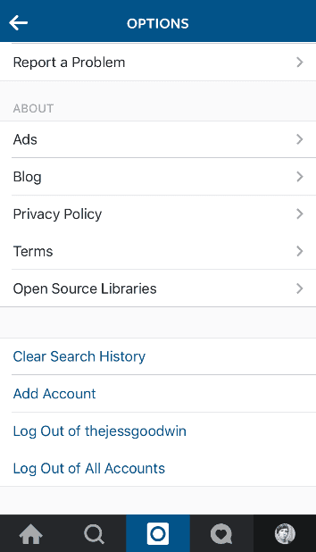 Ob du zu den Usern gehörst, die das Feature bereits nutzen können, erfährst du in deinen Optionen. "Add Account" ist hier neu.