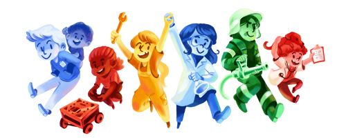 Google Doodle von heute: girlsday boysday 2016