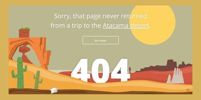 Die 404-Seite von Tripomatic