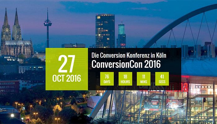Conversion-Rate und ROI steigern – Die ConversionCon in Köln 2016 [Anzeige]