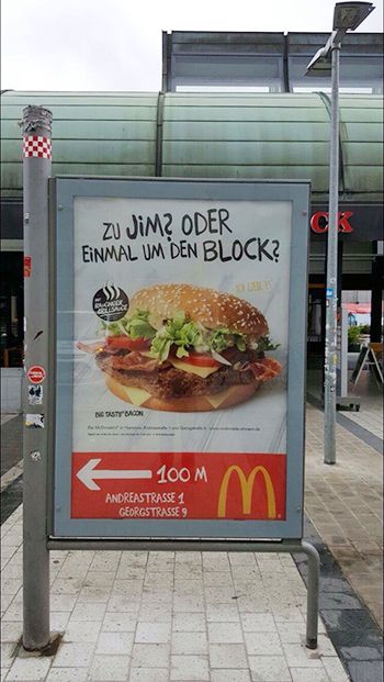 McDonald's VS. Jim Block