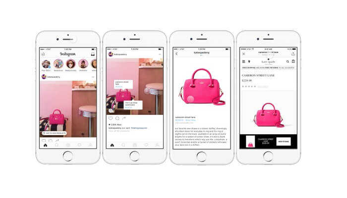 Instagram startet Shopping-Funktion
