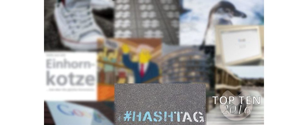 Top Ten 2016: Platz 1 – Für höhere Reichweiten: Das sind die aktuellen Top Hashtags auf Instagram